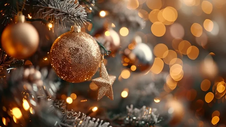 Download Festive Holiday Decor Image - Christmas, Holiday, Golden |  StockCake
