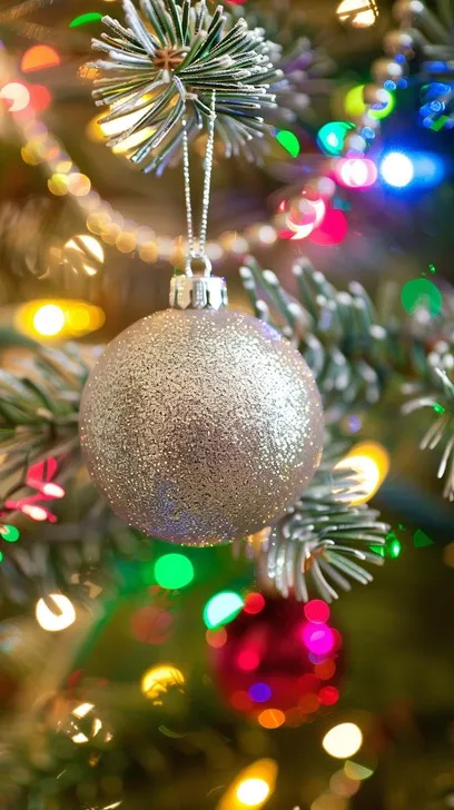 Download Sparkling Christmas Ornament Image - Christmas, Ornament, Sparkle  | StockCake
