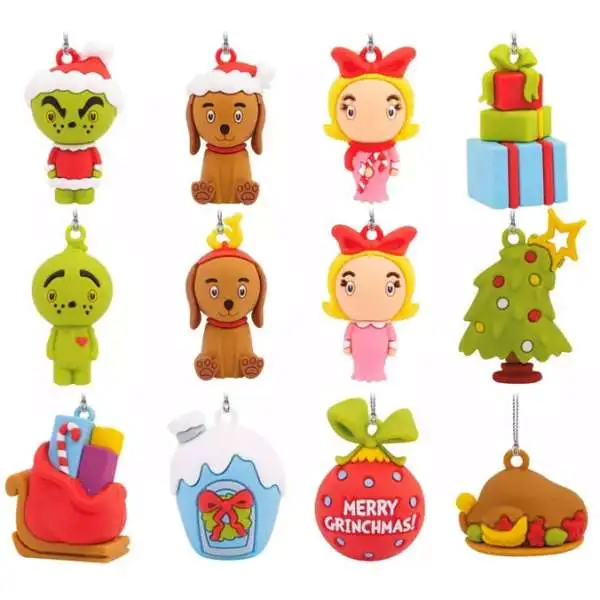Dr. Seuss How the Grinch Stole Christmas Countdown Calendar Papaer Tree  Display Ornament 12 Ornaments Hallmark - ToyWiz