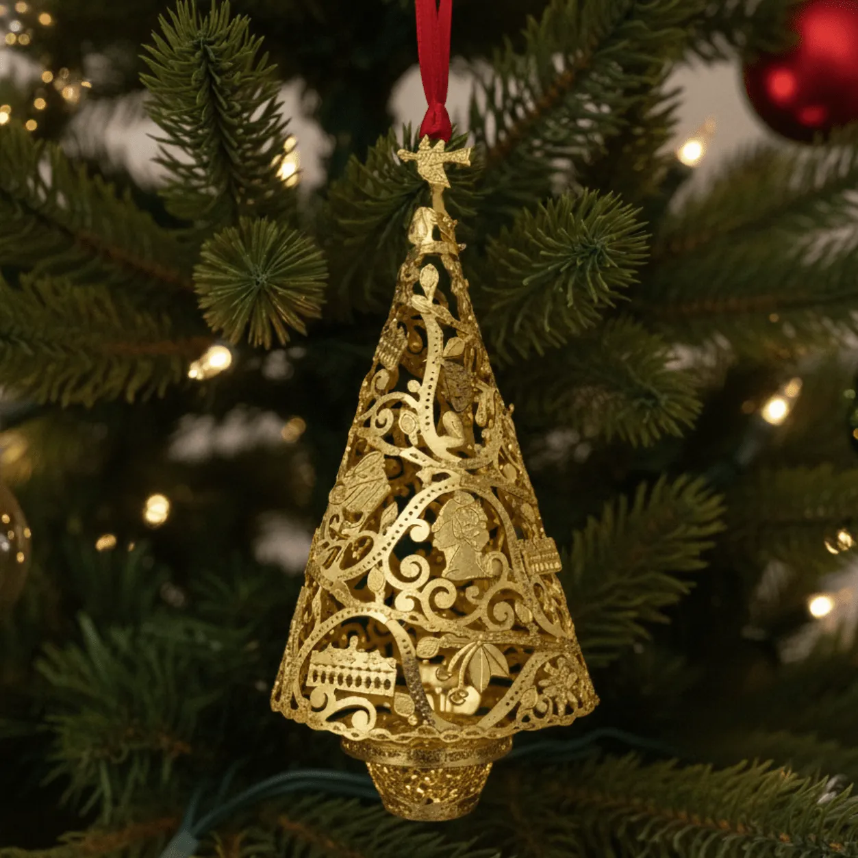 Easy Anthropologie Inspired DIY Christmas Trees Craft NWT Anthropologie 3  Cheeses Christmas Tree Ornament