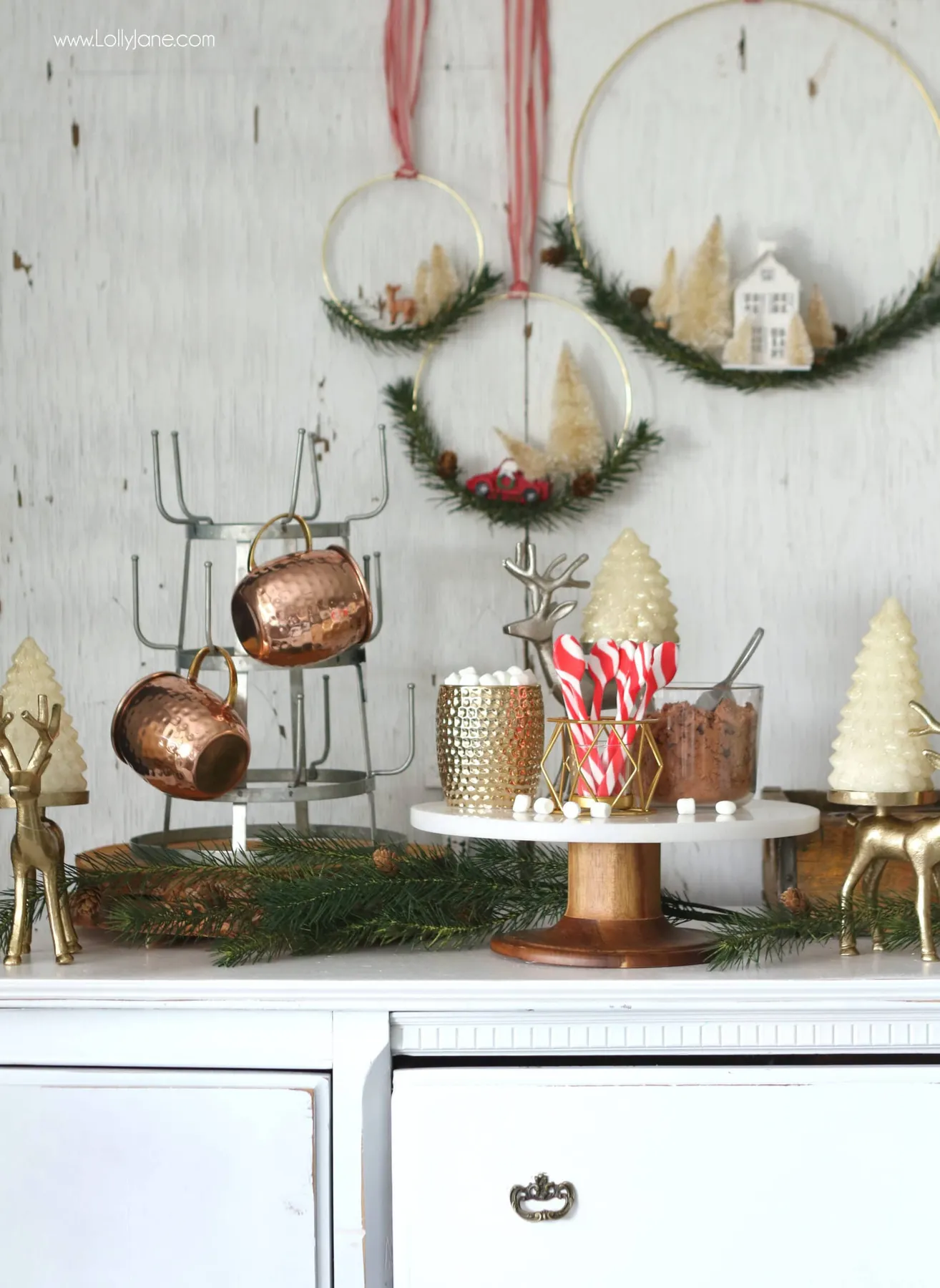 Easy Hot Chocolate Station Ideas For Your Home - Lolly Jane