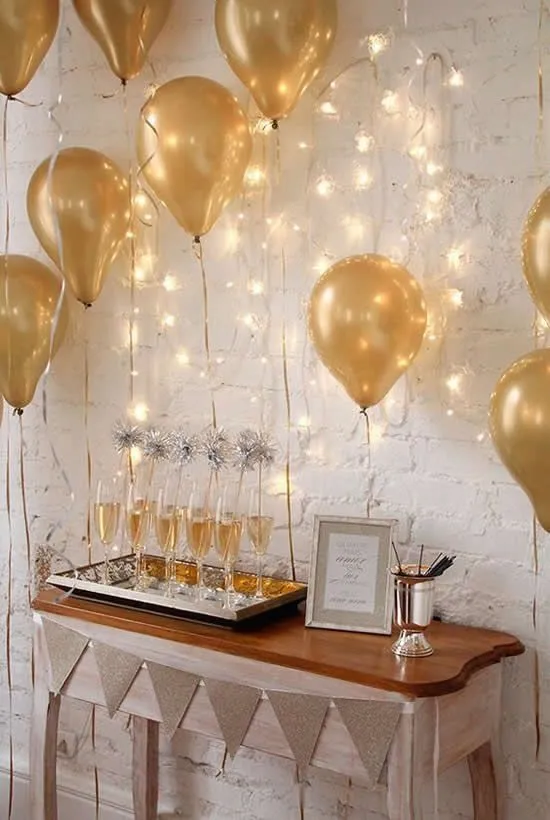 Easy New Year's Eve Decor - A Thoughtful Place