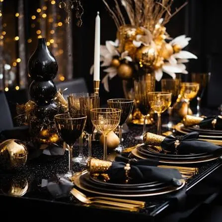 Elegant New Year's Party Decorations Glam Party Decor For A New Year's  Eve!
