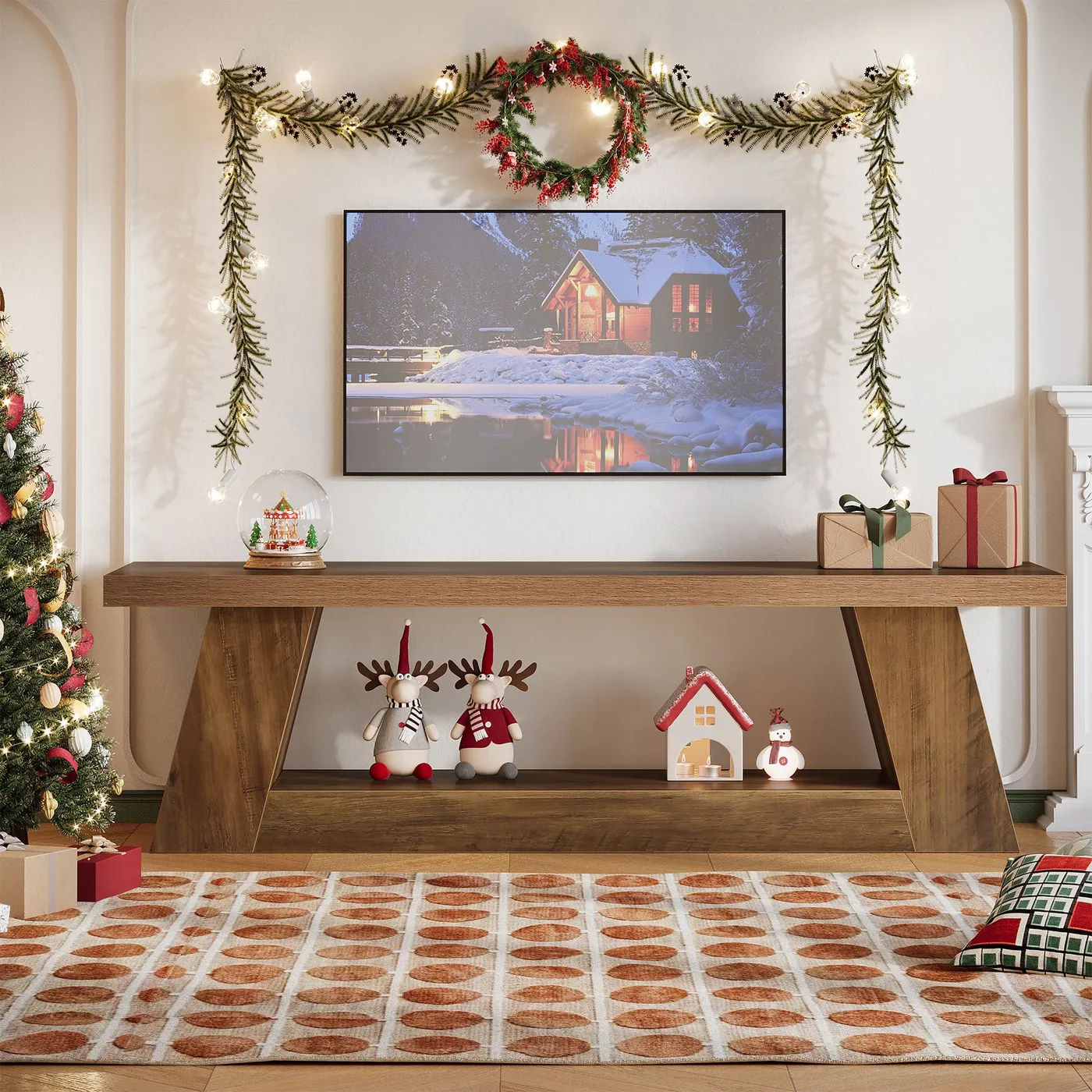 Eureka Ergonomic 70 Decorative Console/TV Stand