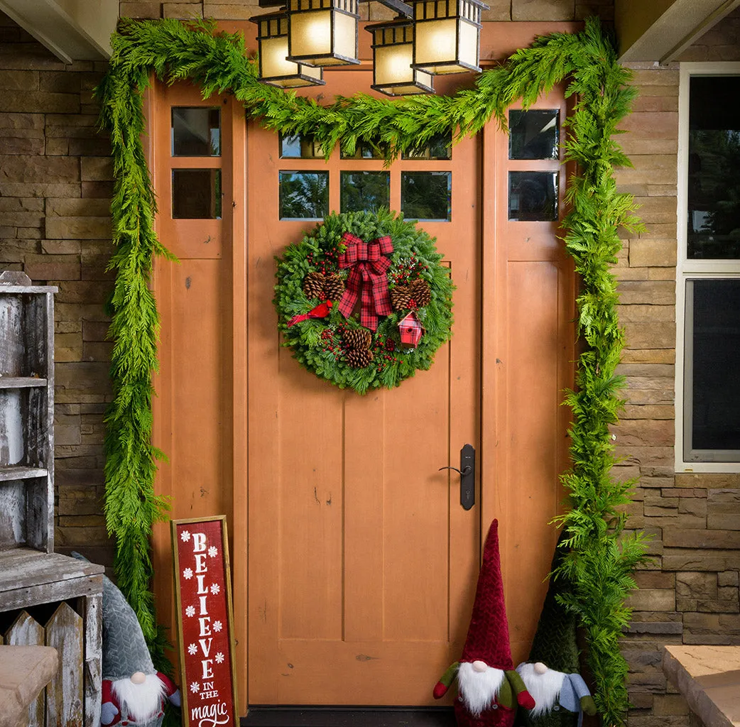 Evergreen Garland Magic: Elegant Holiday Touches for Every Room – Lynch  Creek Farm