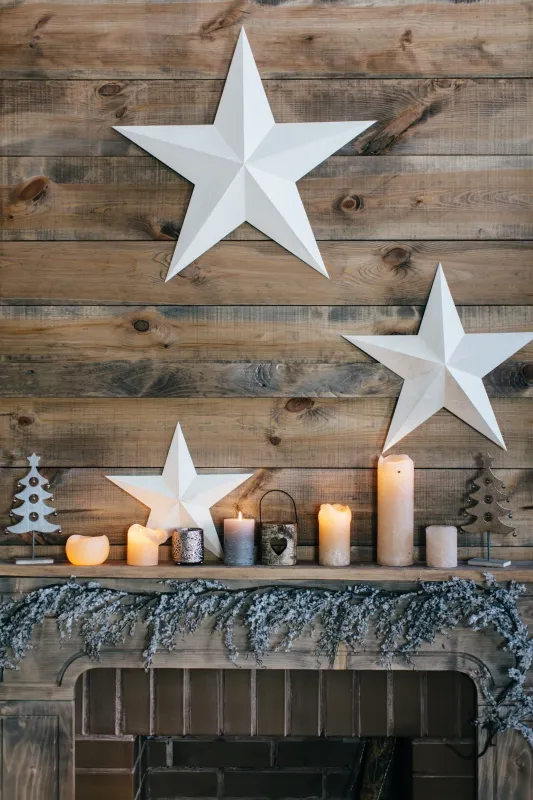 Festive Christmas Mantel Ideas - Town & Country Living
