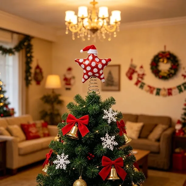 Festive Christmas Tree Topper Star Lights for Holiday Decorations - Elegant  and Durable Holiday Tree Topper for Homes and Offices - Walmart.ca