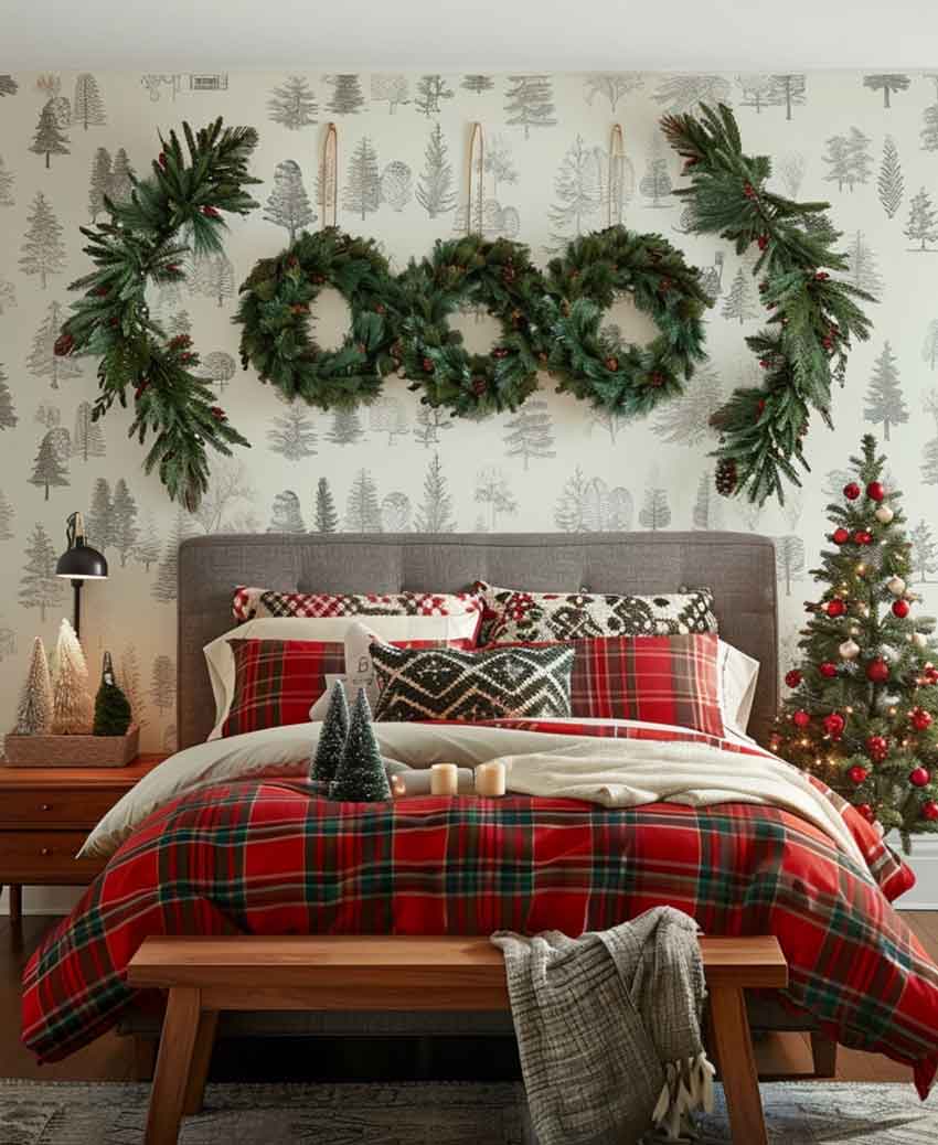 Flanel & Plaid Cabin-Chic Bedding Ideas for Winter -