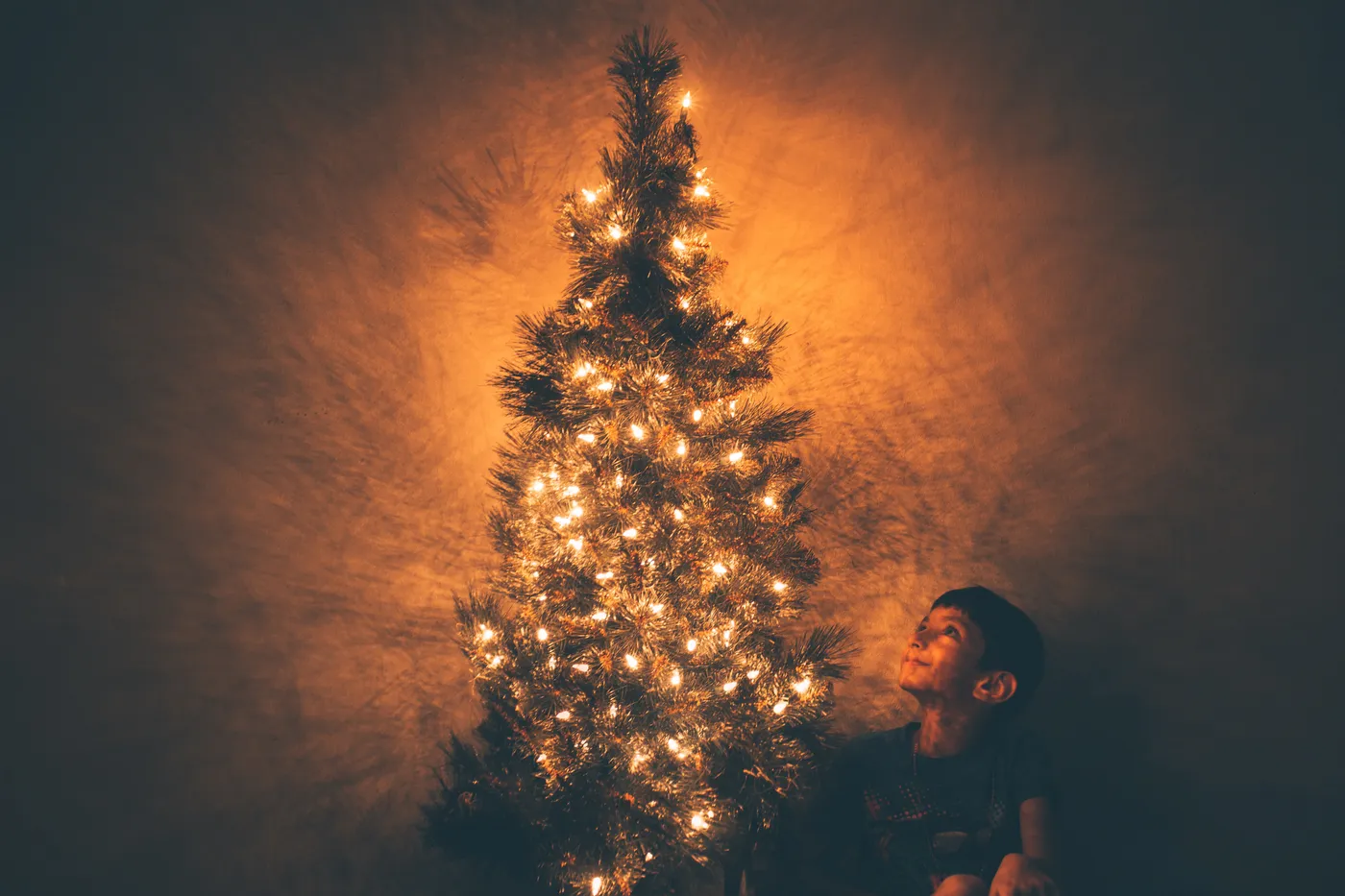 Free photo: Boy Beside Christmas Tree Illustration - Background, Boy,  Christmas - Free Download - Jooinn
