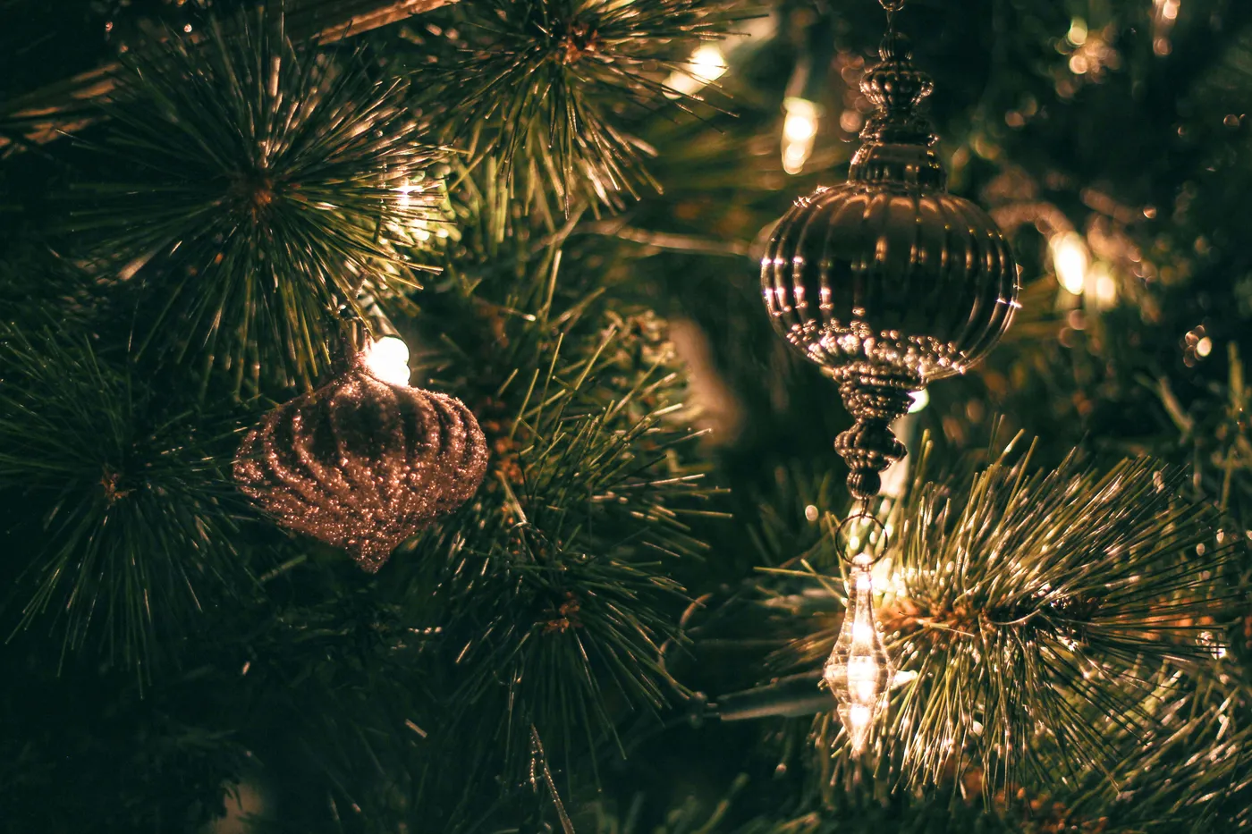 Free photo: Selective Focus Photography of Christmas Baubles With String  Lights - Balls, Celebration, Christmas - Free Download - Jooinn