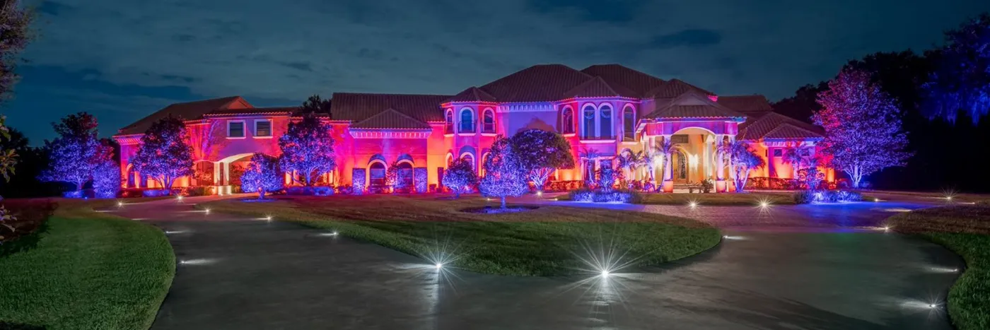 Full Color Landscape Lighting | Haven Lighting