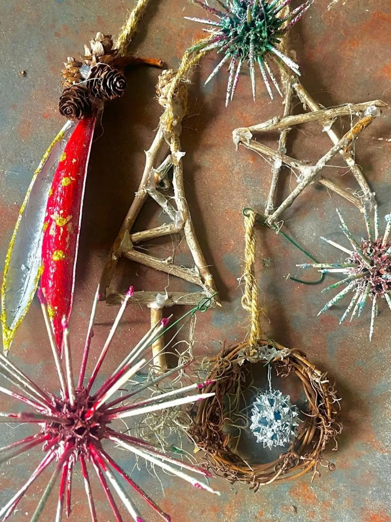 GARDENING/How to turn garden finds into nostalgic DIY Christ...