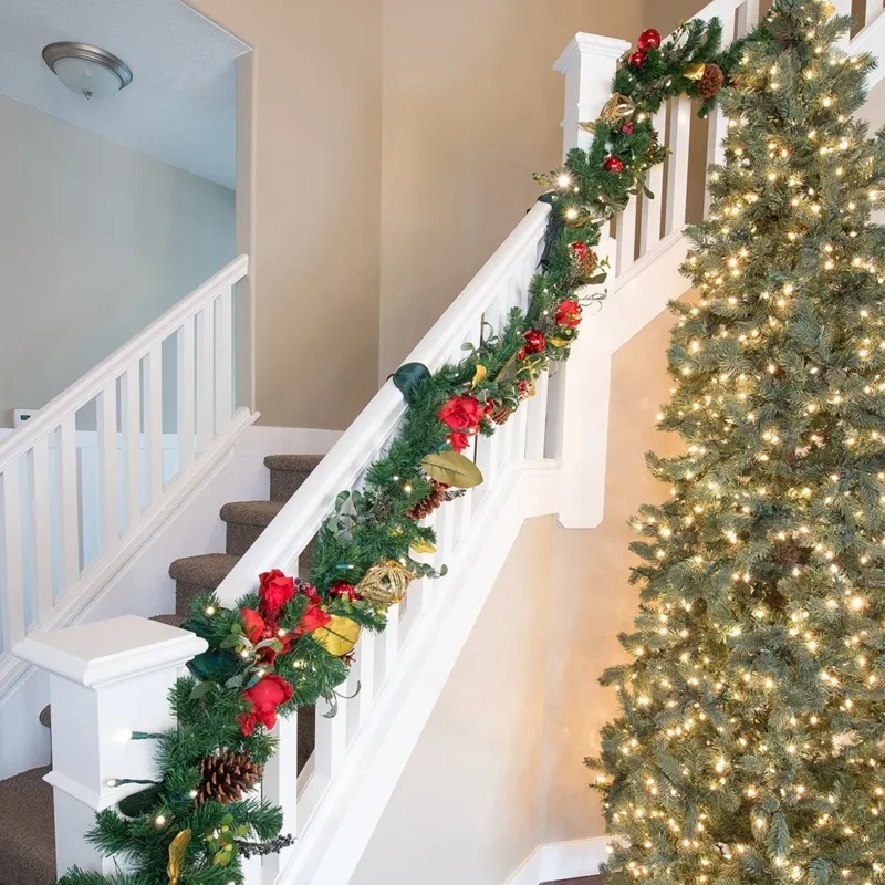 Garlands On Banisters - Designer Picks | Foter