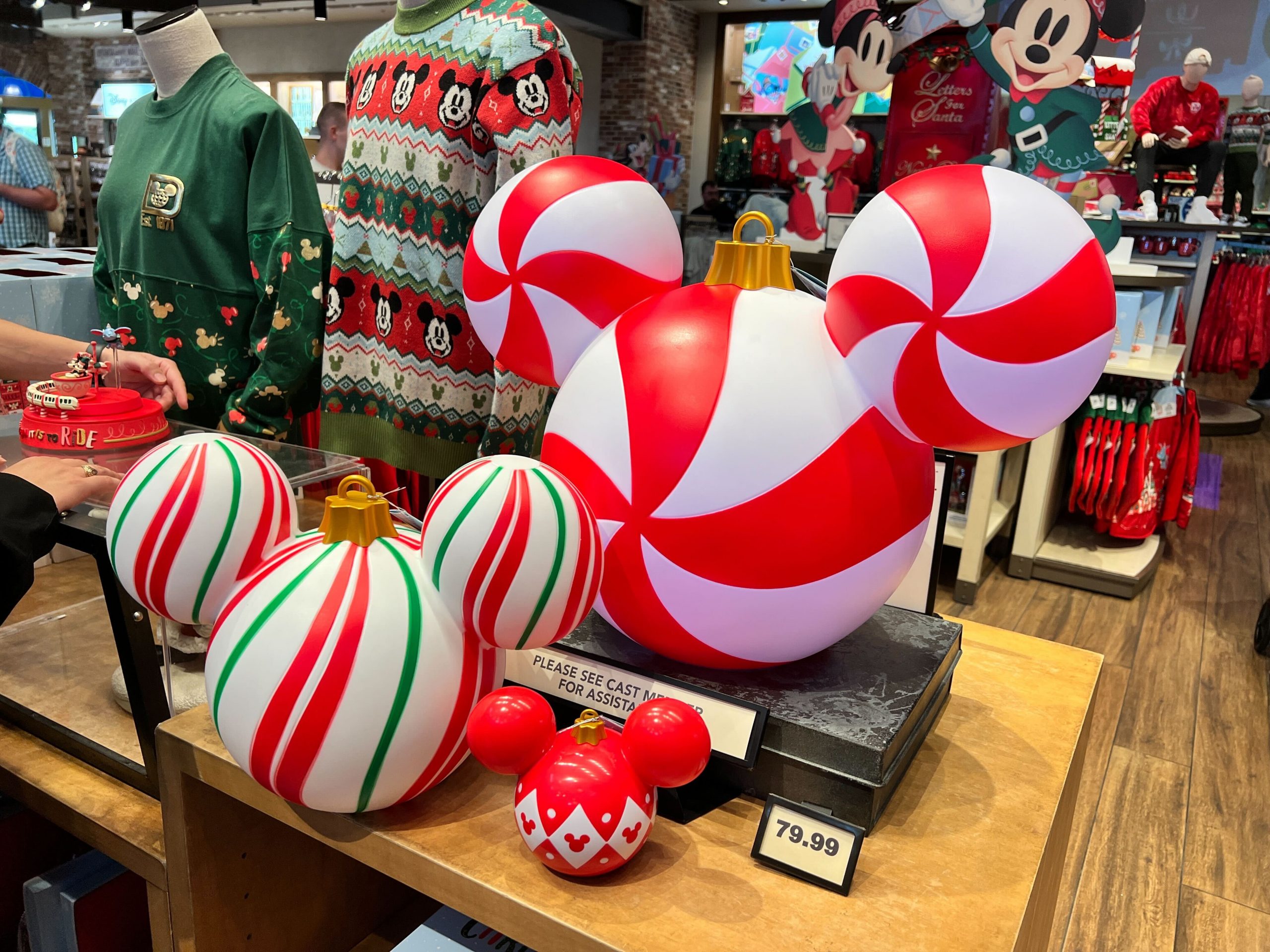 Get a Jump Start on Christmas With Giant Mickey-Shaped Ornaments -  MickeyBlog.com