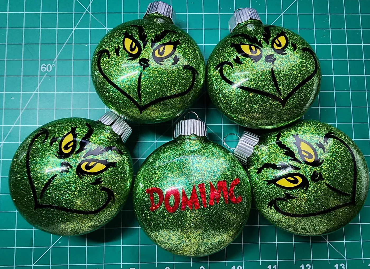 grinch christmas tree ornaments