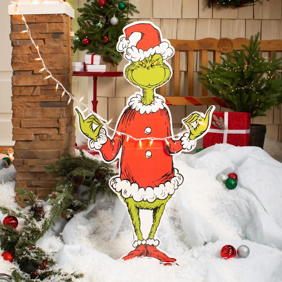 Grinch Outdoor Decorations, Shop Yard Decor | Halloween Express