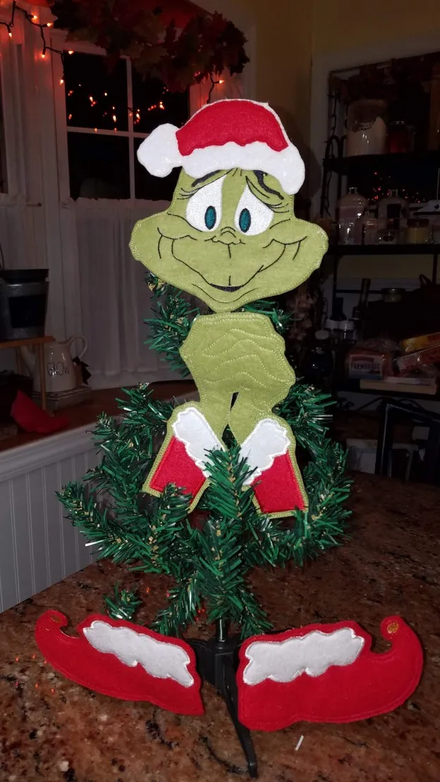 Grinch tree | ginnyscraftbasket