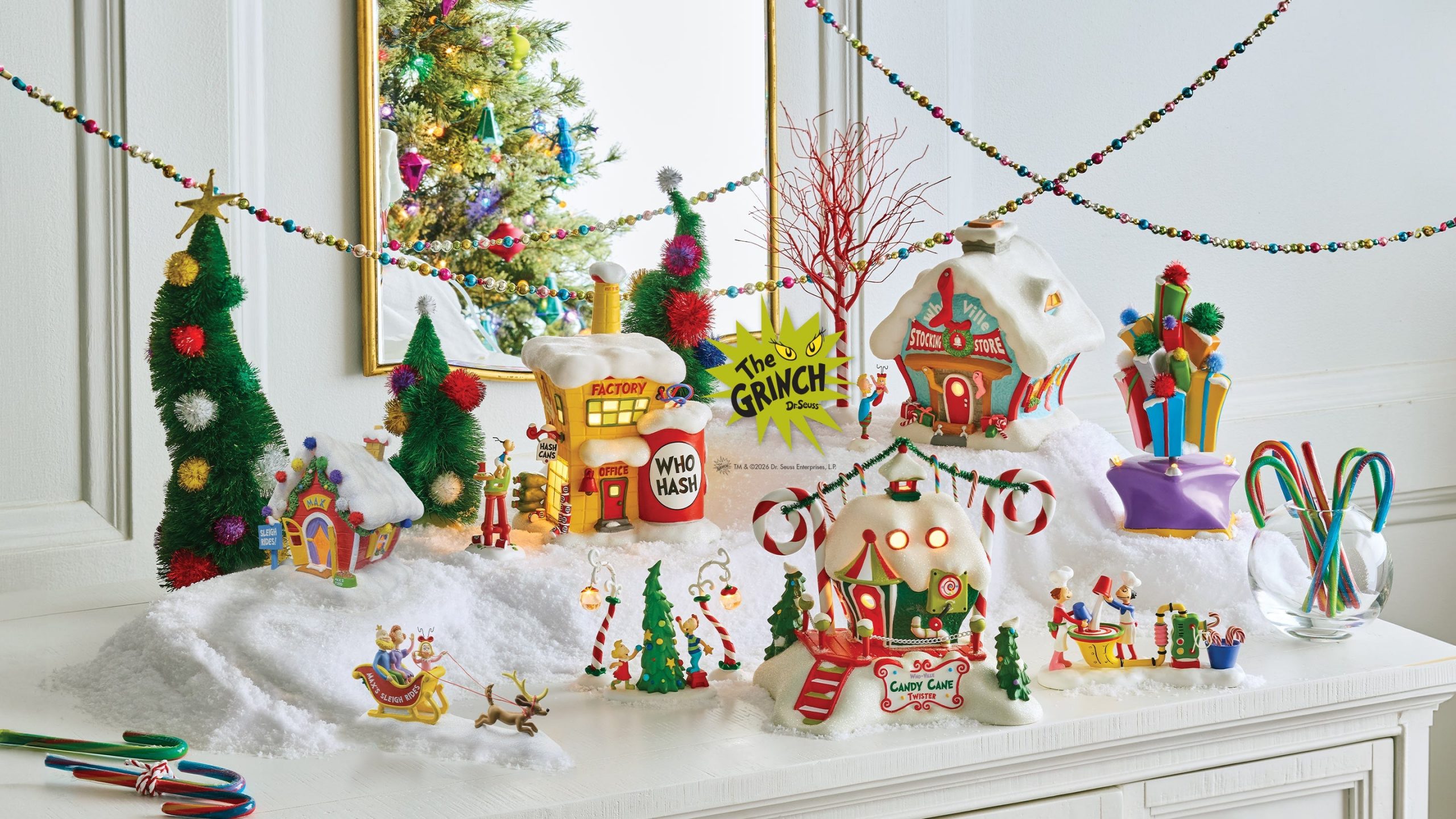 Grinch Village Dept 56 Catalog Grinch Village Buildings Whoville Christmas  Collectibles Department 56