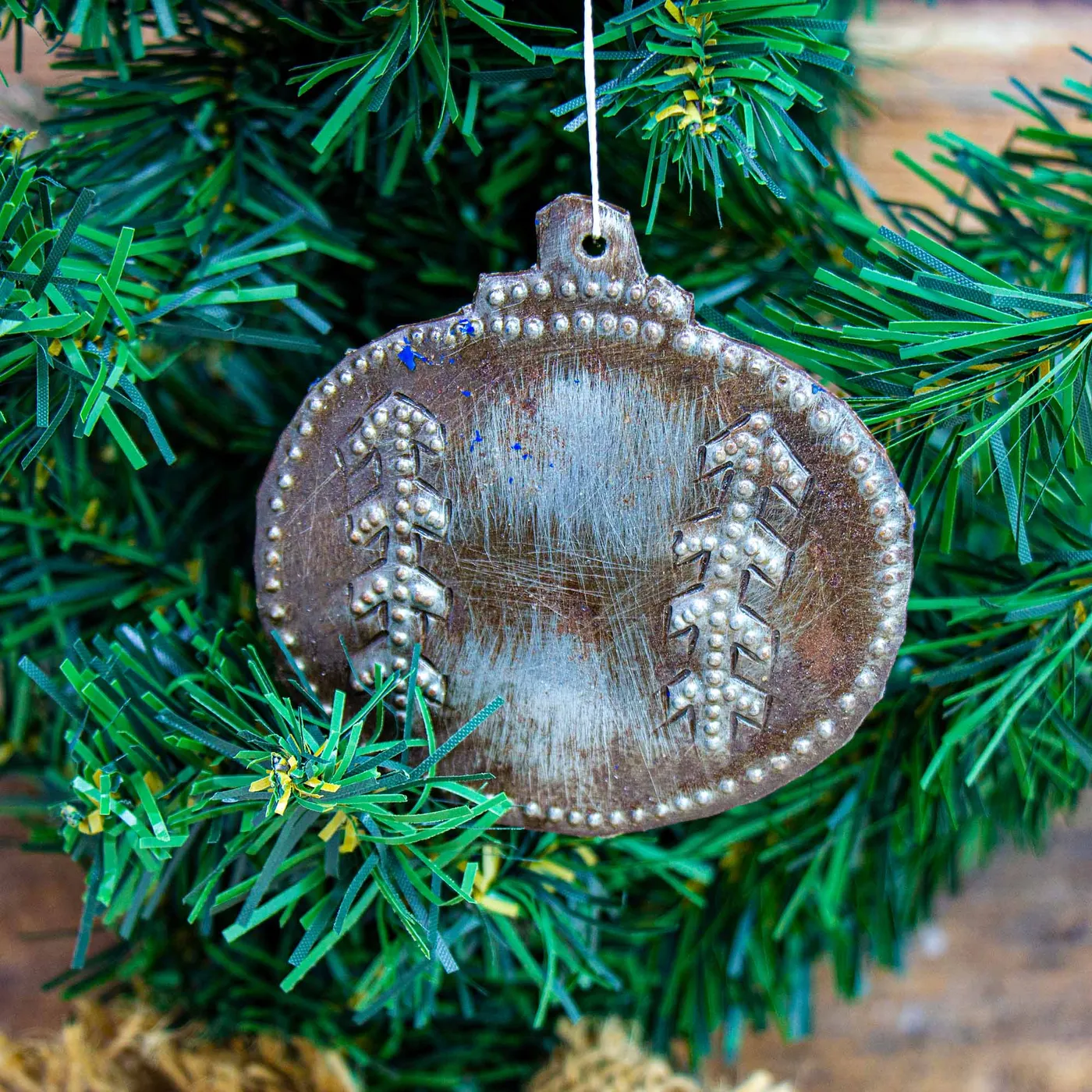 Haitian Metal Drum Christmas Ornament, Set of 2 - Gifts With Humanity