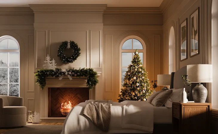 Holiday Bedroom Decorating Ideas | Saatva