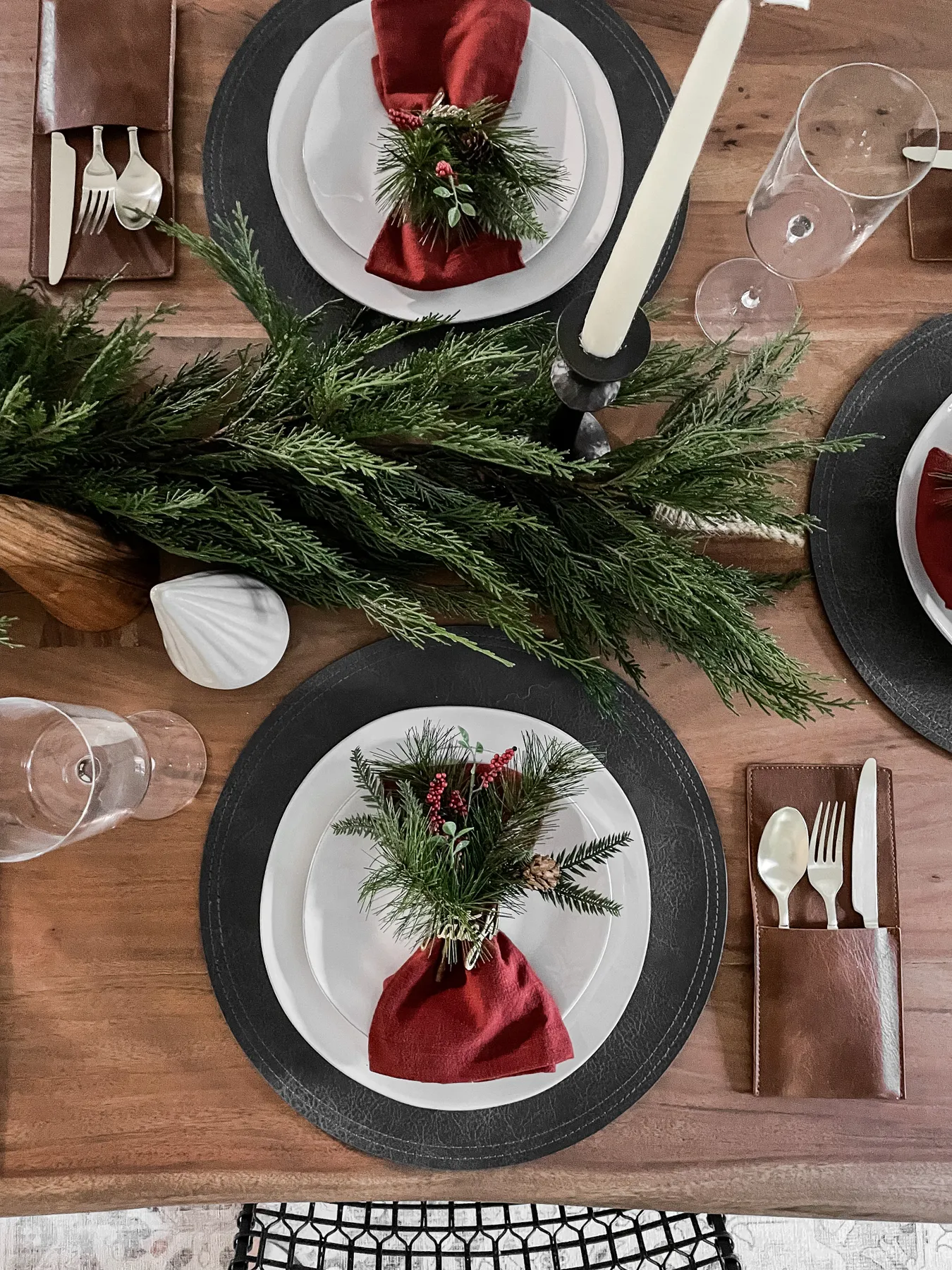 Holiday Dining Table Ideas - lauren ashley hansen - home, lifestyle