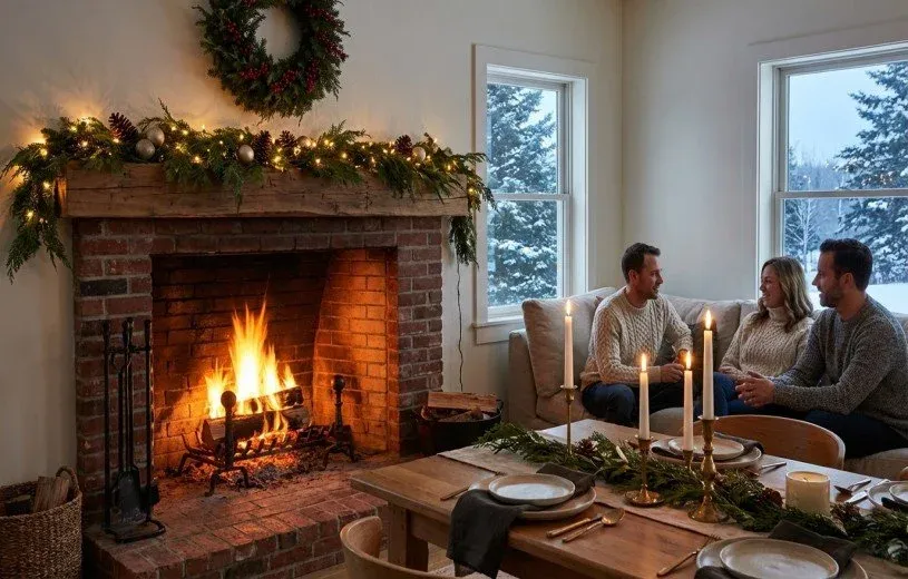 Holiday Fireplace Ambiance: 5 Cozy Ways to Get Your Home Party-Ready —  Nadias Fireplace Tips