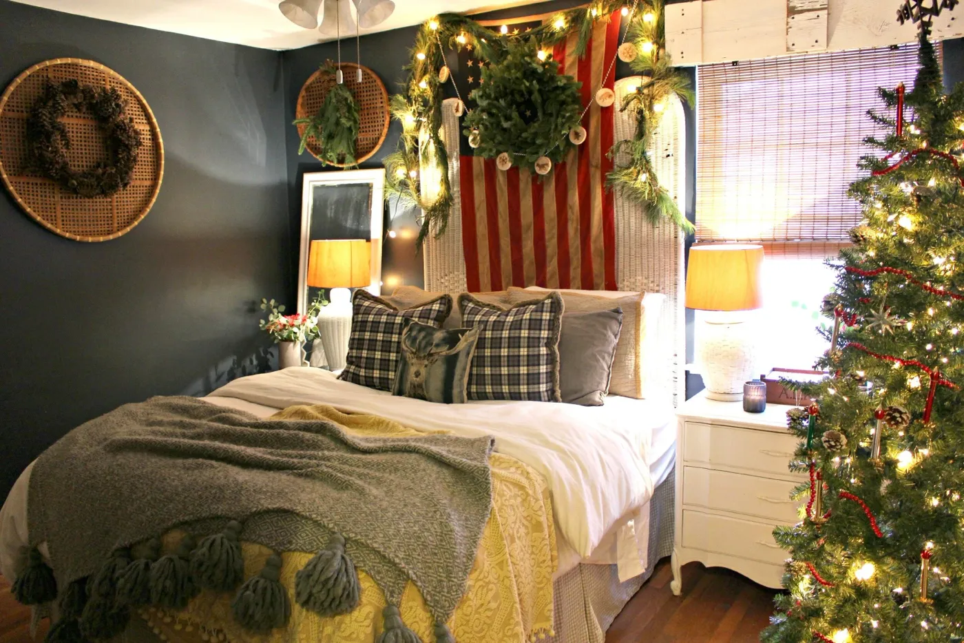 Holiday Home Tour: Classic + Cozy Bedroom — Gathered Living
