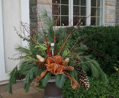 Holiday Planters – My Everchanging Garden Blog