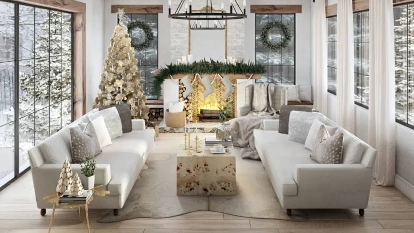 Holiday Zoom Backgrounds | Apartment Therapy