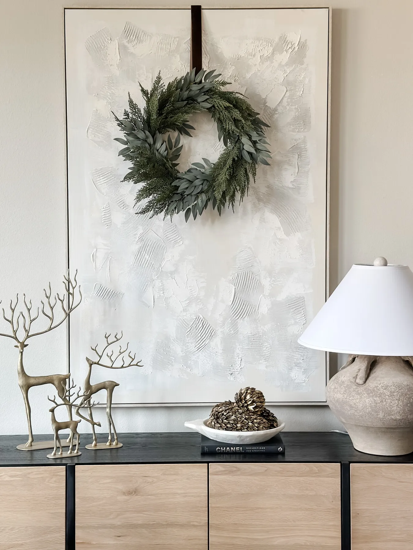 Home for the Holidays | Decor Round-Up - Beige White Gray