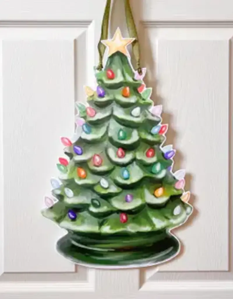 Home Malone Vintage Christmas Tree Door Hanger