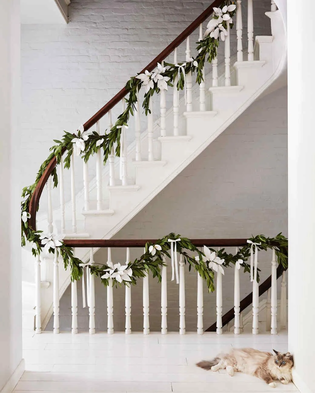 How Much Garland You Need for Doors, Mantels, Stairs, and More