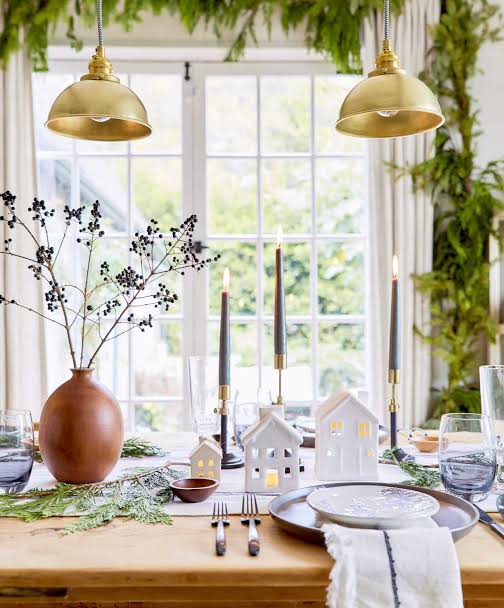 How to Create a Casual, Affordable and Beautiful Holiday Tablescape (All  With Target) - Emily Henderson
