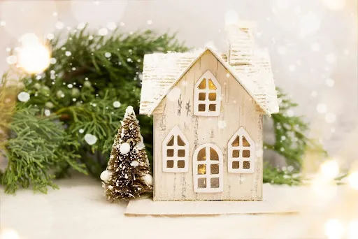 How to Make a Christmas Putz House | Meyer Imports
