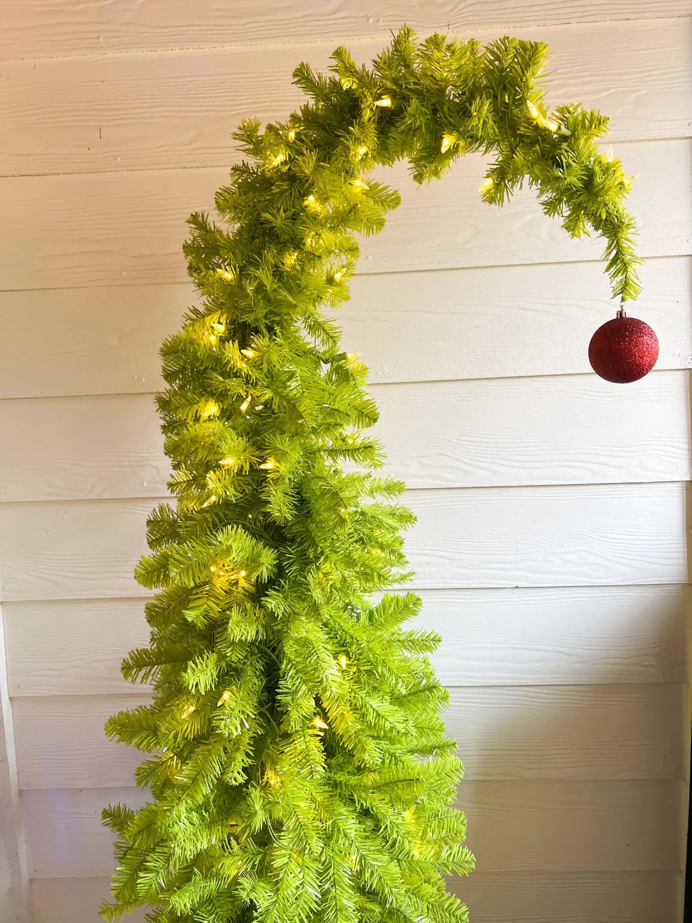 How To Make A Grinch Tree - The Shabby Tree Original grinch tree
