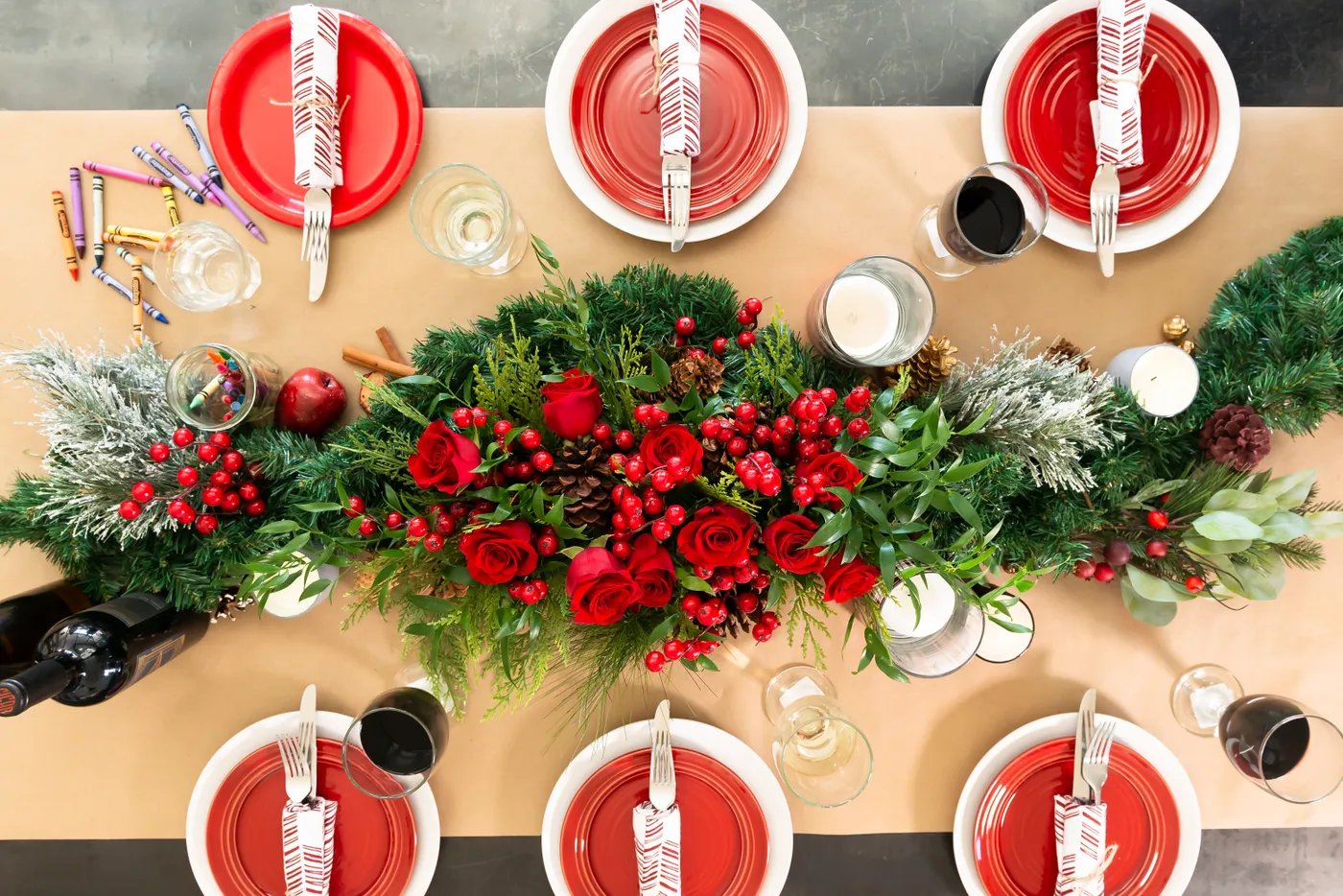 How to Set a Traditional Christmas Table