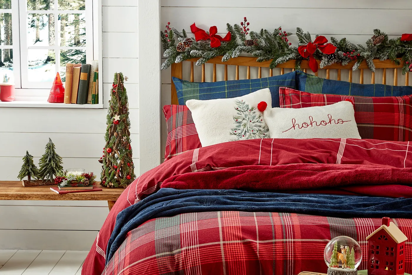How to transform a bland bedroom into a cosy, festive space | The  Independent