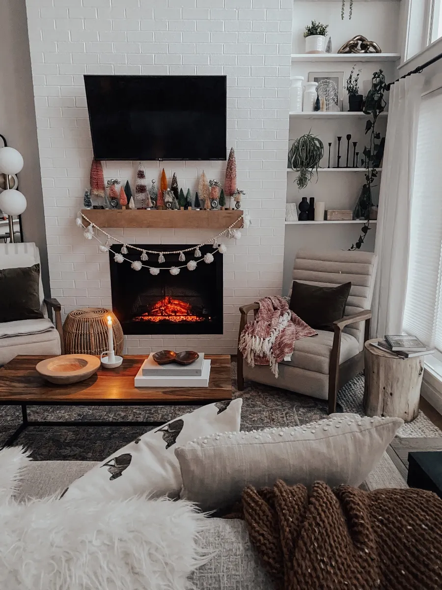How to transition to winter decor with some simple & neutral decorating  tips! The Blush Home Blog - The Blush Home Blog