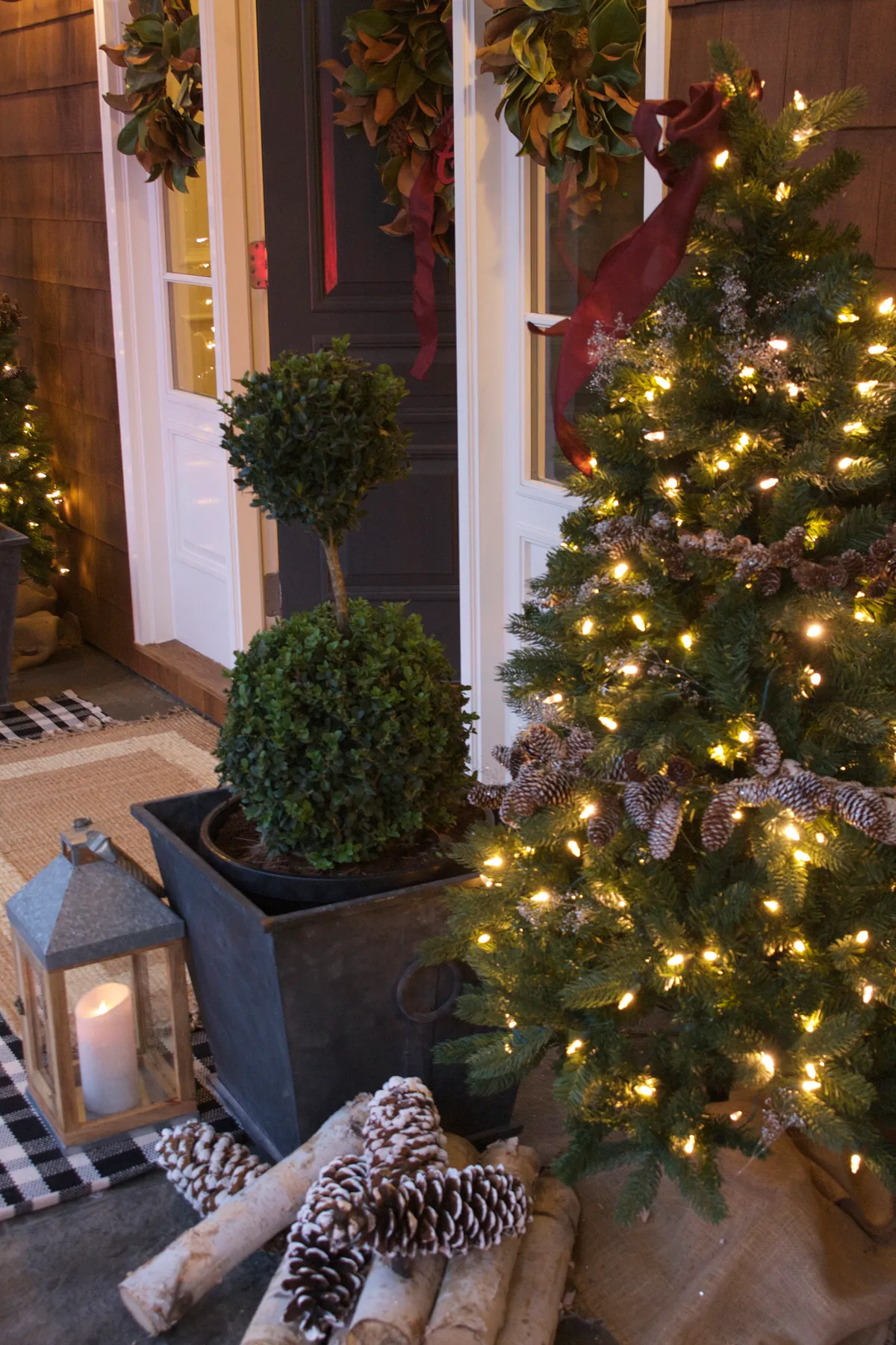 How To with Lowe's: The Most Incredible Christmas Front Porch - Simply  Organized
