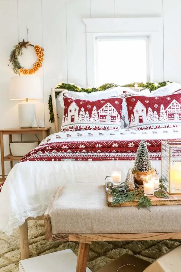 Hygge Scandinavian Christmas Bedroom – Hallstrom Home