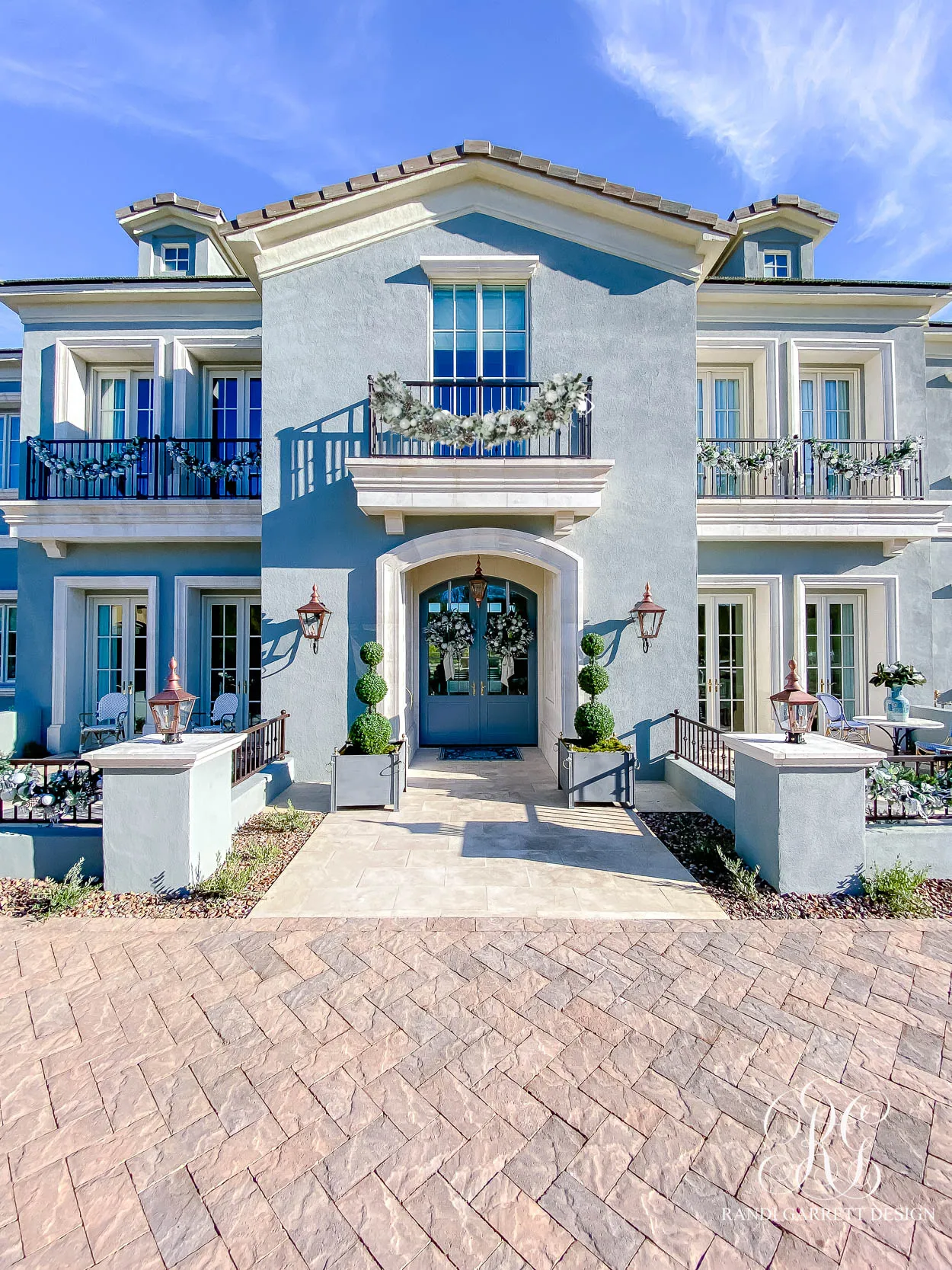 I'll Be Home for Christmas Home Tour - Christmas Porch & Entry - Randi  Garrett Design