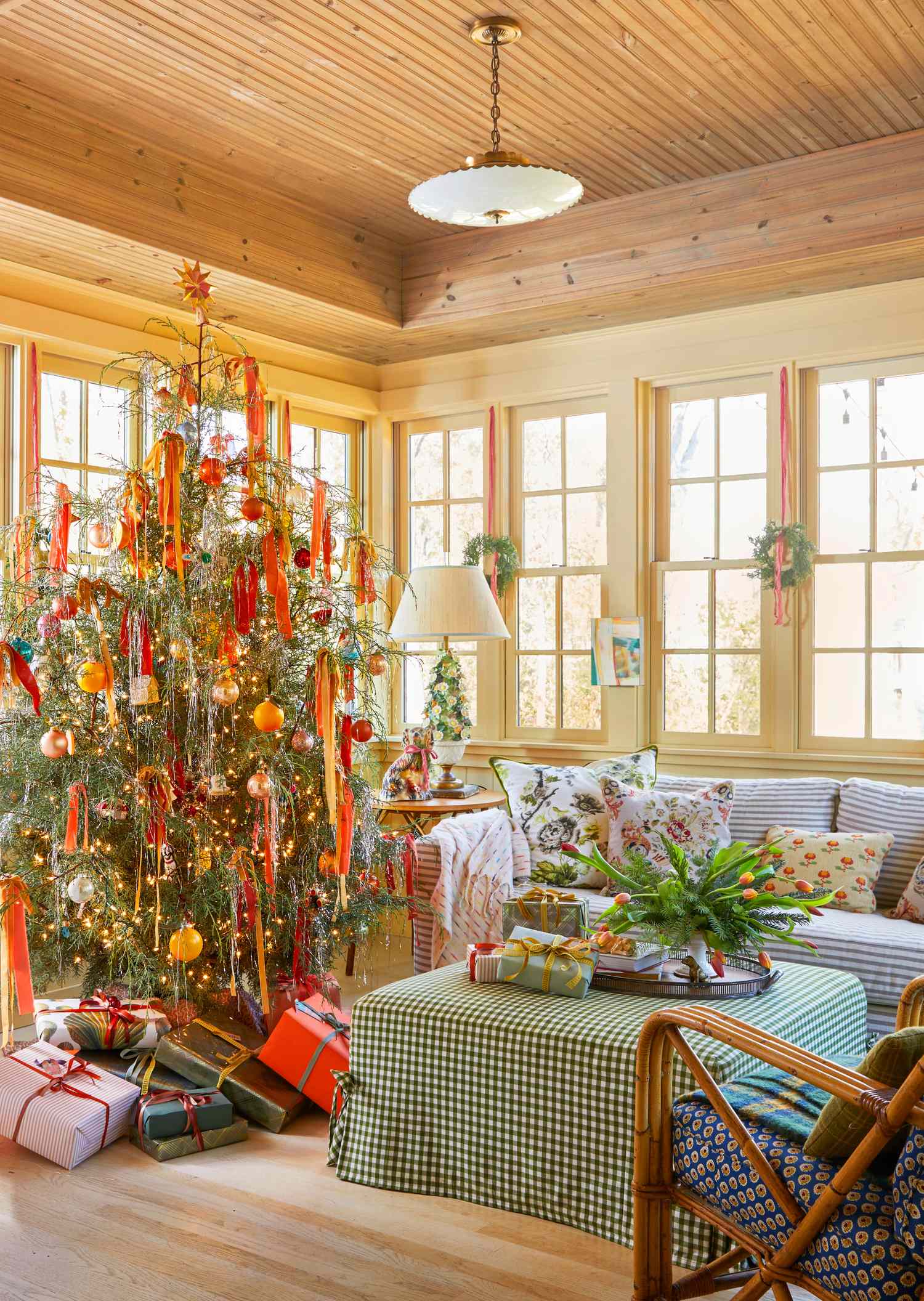Inside A Designer's Whimsical South Carolina Holiday Home