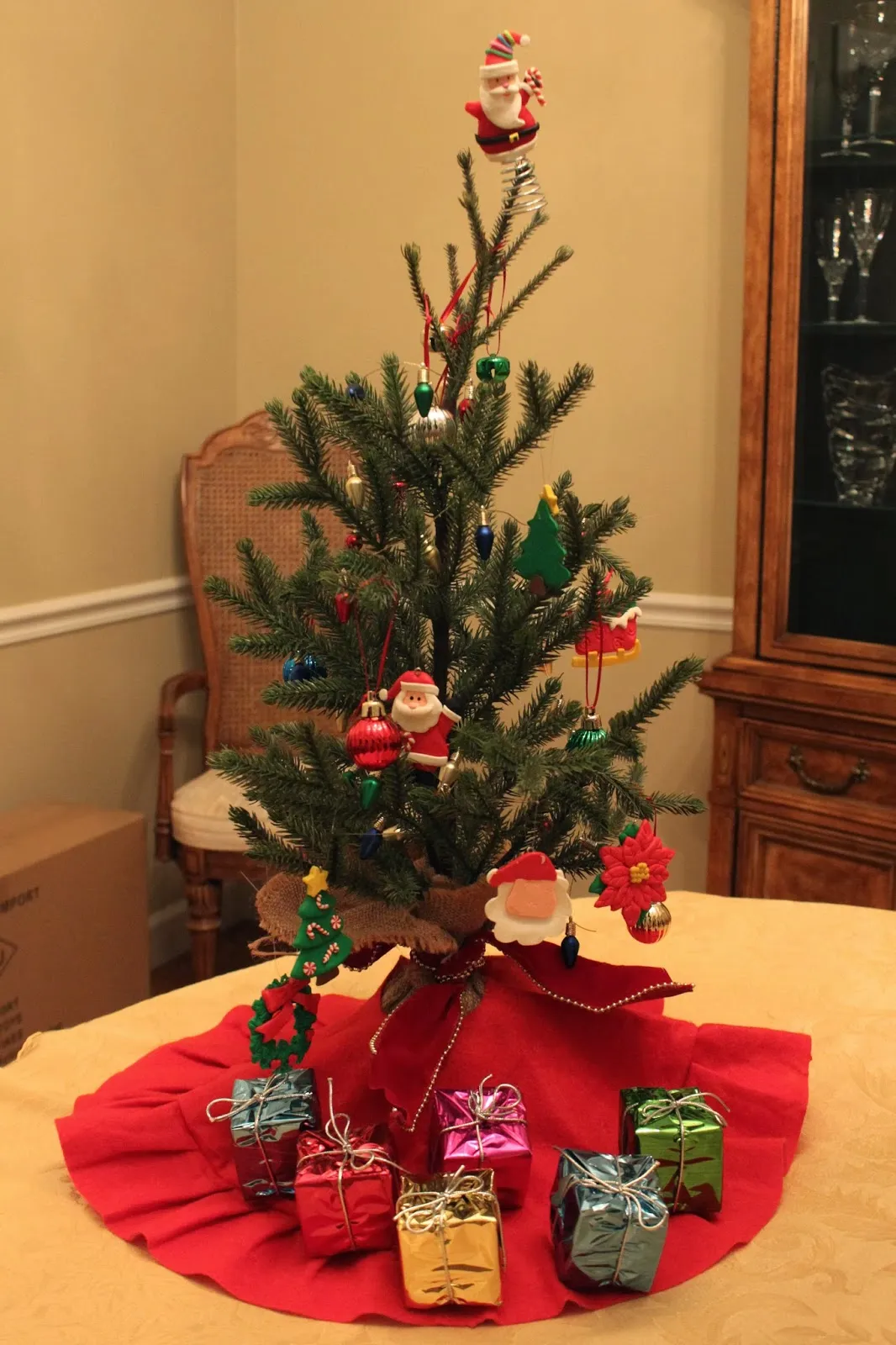 Keeping up with the Kiddos: Mini Christmas Trees
