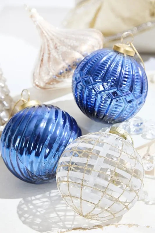 Light Blue Christmas Ornaments - Designer Picks | Foter