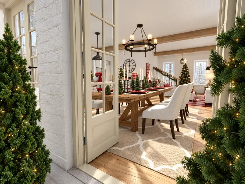 Living Room Christmas Set 35+ Best Christmas Living Room Decor Ideas Holiday  Decorating