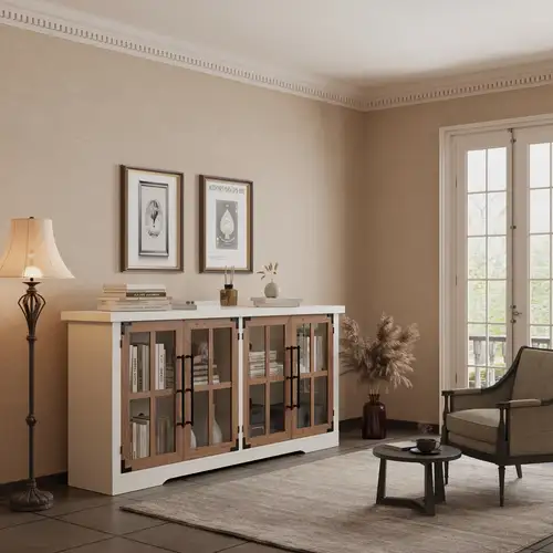 living room storage cabinet sold on Temu United States
