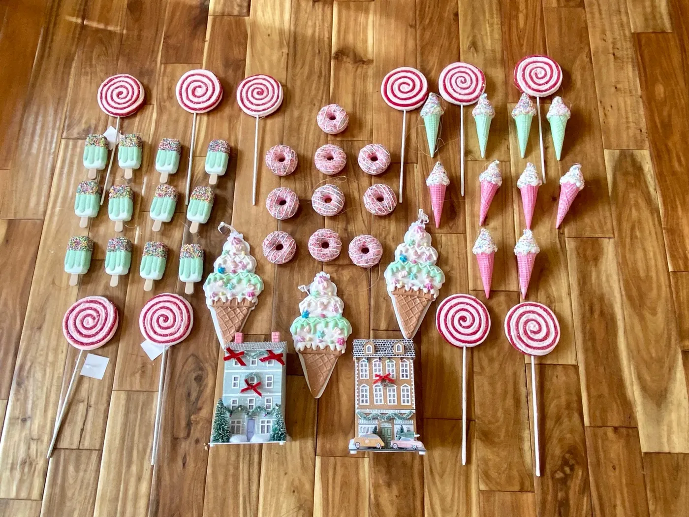 Lot of Gingerbread Pastel Candyland Themed | Mercari