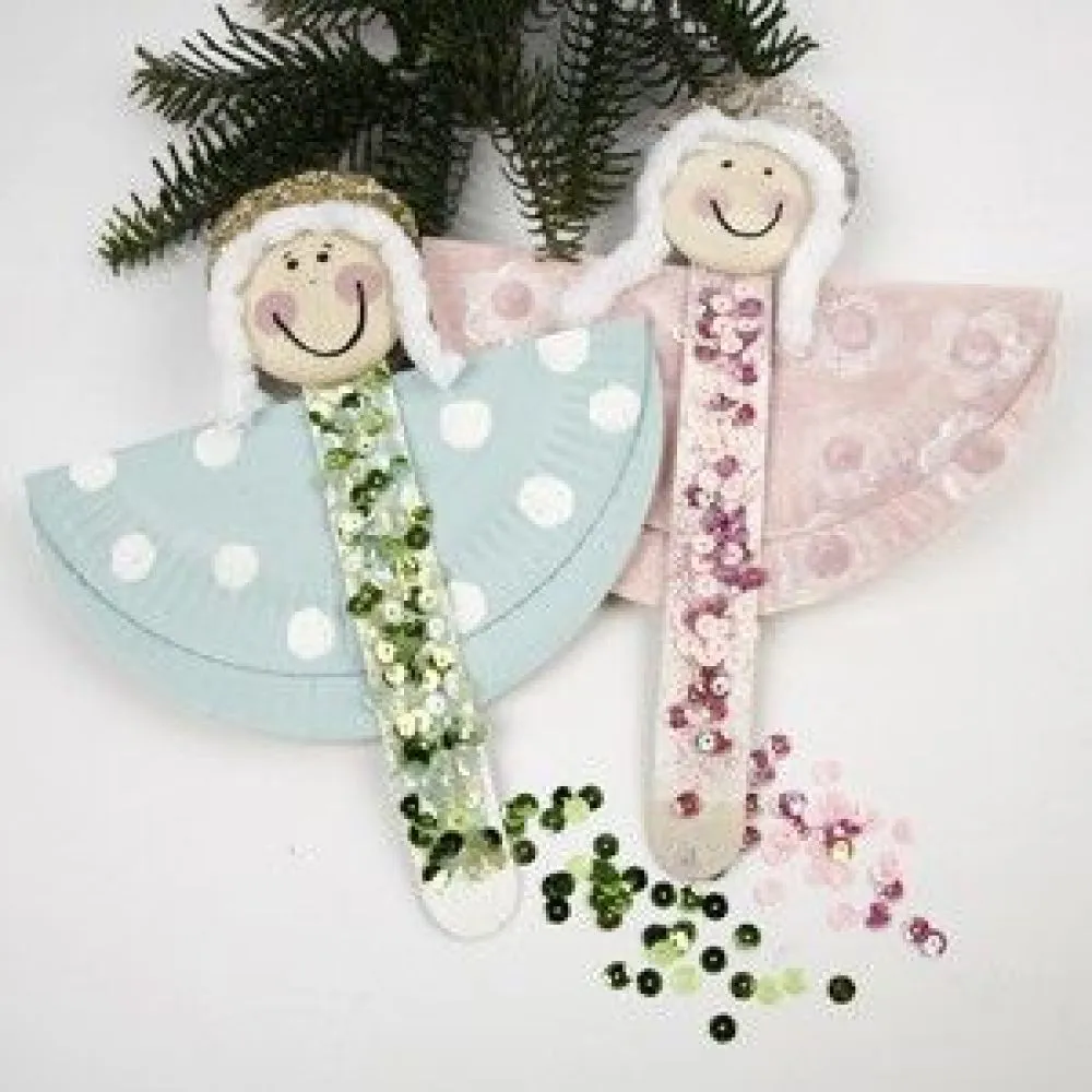 Lovely Paper Plate Angels | DIY guide