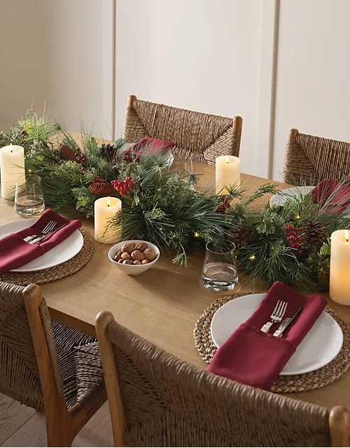 Luxury Christmas Table Decorations | The White Company UK
