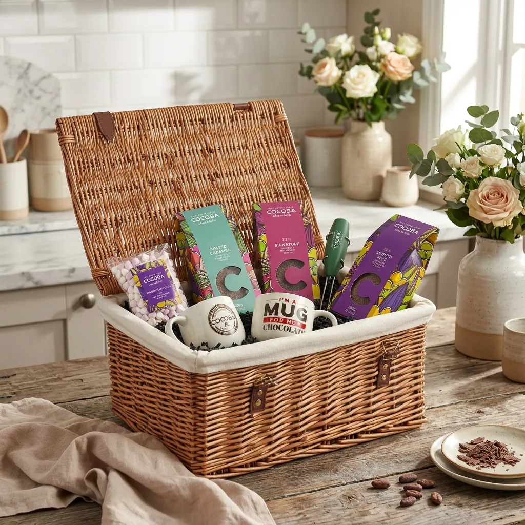 Luxury Hot Chocolate Set Luxury Hot Chocolate Gift Sets Hampers Cocoba  Chocolate